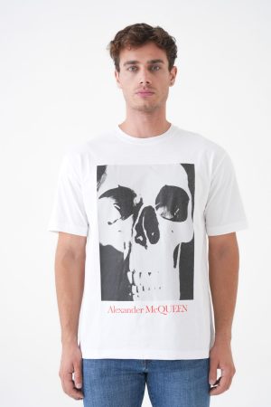 Alexander McQueen Skull Print T-Shirt