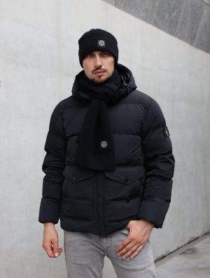 Stone Island Winterjas 40723 CRINKLE REPS DOWN JACKET