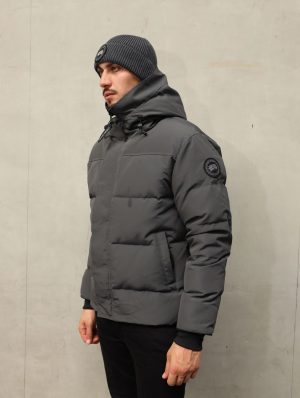 Canada Goose Macmillan Parka Black Label Grijs