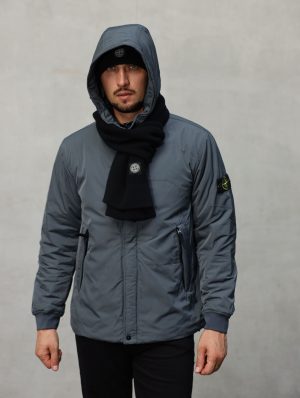 Stone Island Winterjas 41826 MICRO TWILL PADDED JACKET