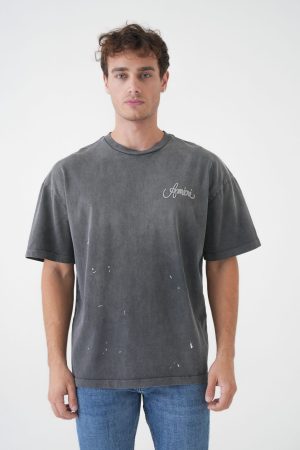 Amiri "Design Studio" Embroidered T-Shirt