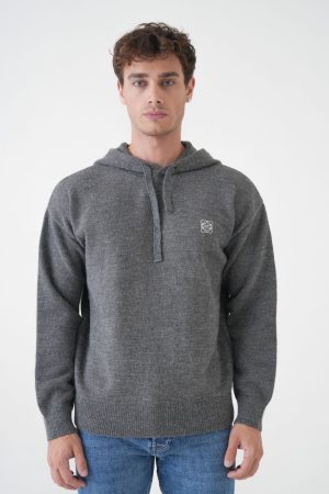 Loewe Anagram Embroidered Hoodie
