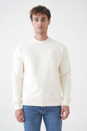 Ami Paris Logo Patch Sweater