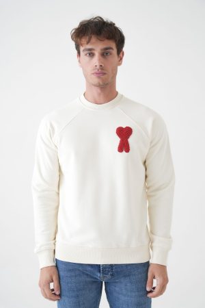Ami Paris Logo Patch Sweater