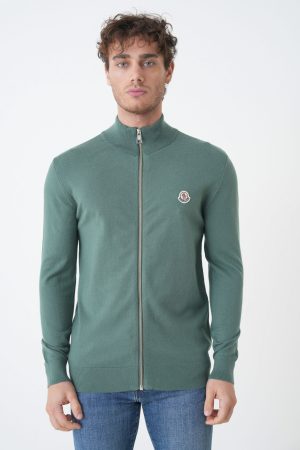 Moncler Full Zip-Up Cardigan Knit Vest