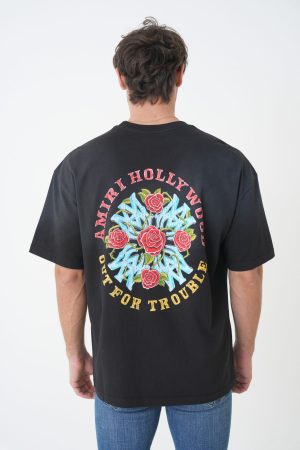 Amiri 'Out For Trouble' Print T-Shirt