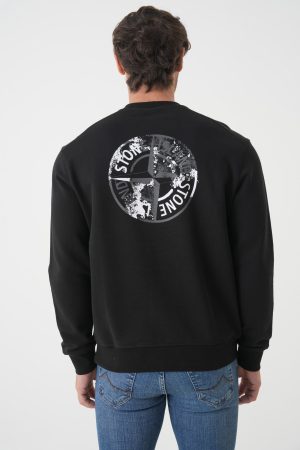 Stone Island 'Compass' Print Sweater 6100665