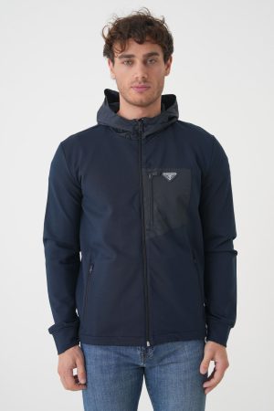 Prada 'Technical Re-Nylon' Zipped Jacket