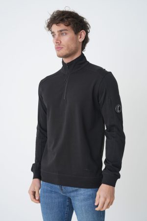 C.P. Company 'Sleeve Pocket' Light Half-Zip Sweater