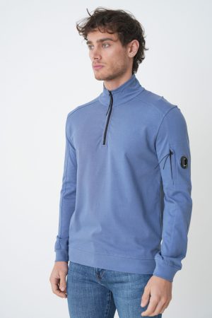 C.P. Company 'Sleeve Pocket' Light Half-Zip Sweater