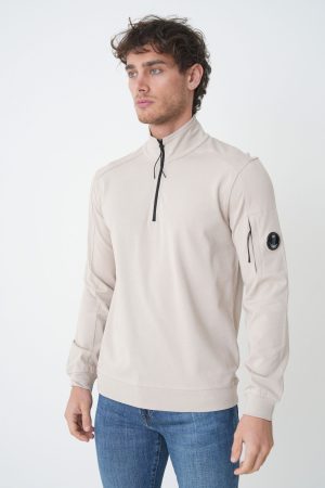 C.P. Company 'Sleeve Pocket' Light Half-Zip Sweater