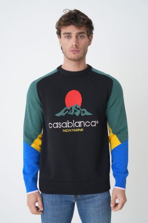 Casablanca 'The Montagne' Embroidered Trui