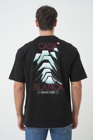 Casablanca 'Frosty Mountain' Print T-Shirt