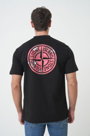 Stone Island 'Compass' Print T-Shirt