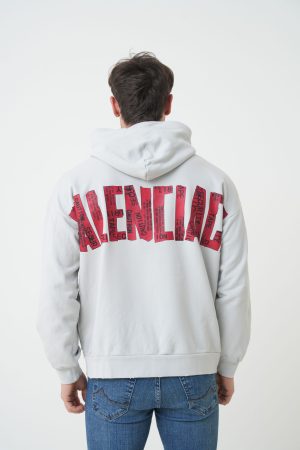 Balenciaga 'Security Tape' Logo Hoodie