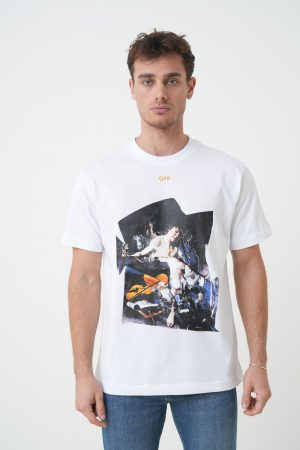 Off-White 'Cupid Paper' Print T-Shirt
