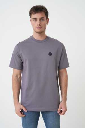 Moncler 'Tricolour Embroidery Detail' T-Shirt