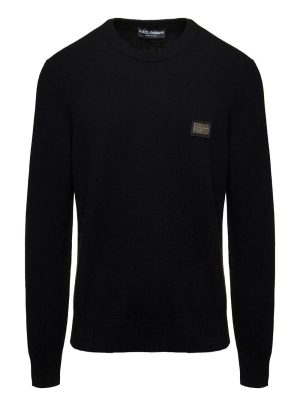 Dolce & Gabbana Gebreide Sweater met logo label