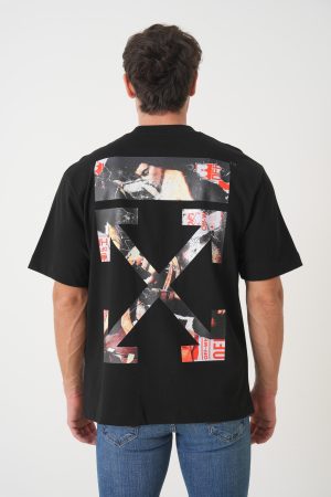 Off-White 'Paint Arrow' Print T-Shirt