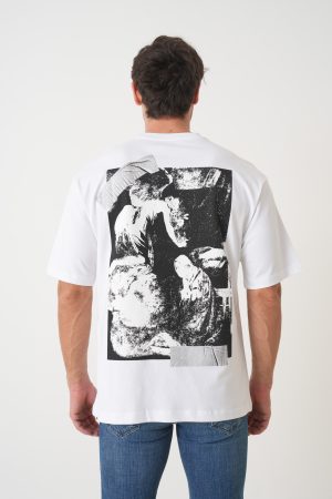 Off-White 'Cupid Tape' Print T-Shirt