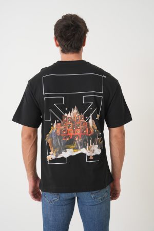 Off-White 'Landscape Arrow' Logo Print T-Shirt