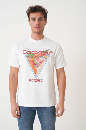 Casablanca 'Tennis Club Icon Japan' T-Shirt