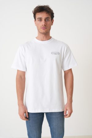 Christian Dior 'CD Box' Embroidered T-Shirt