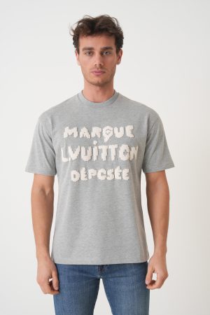 Louis Vuitton 'Embroidered Signature ' T-Shirt