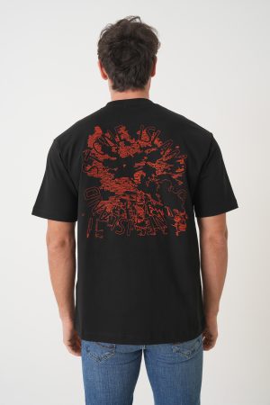 Stone Island 'Mega City Sky' Embroidery T-Shirt