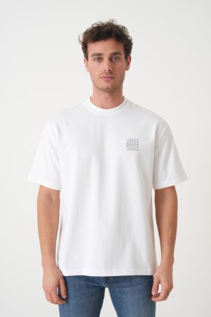 Loewe Anagram Emboidered T-Shirt