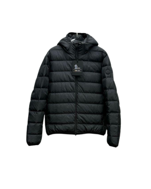 Moncler 4 Seizoenen Donsjas Zwart logo