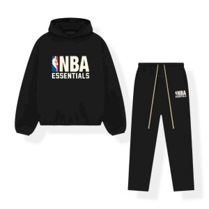 Fear of God Essentials NBA Black White Trainingspak