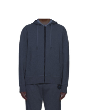 Canada Goose Huron Trainingspak Grijs Full Zip Zwart Label