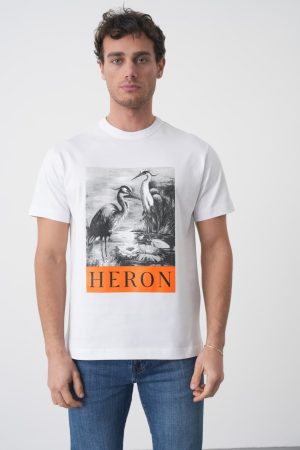 Heron Preston Graphic Logo Print T-Shirt