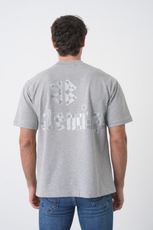 Balenciaga 'Desrtroyed New Tape Type' Print T-Shirt