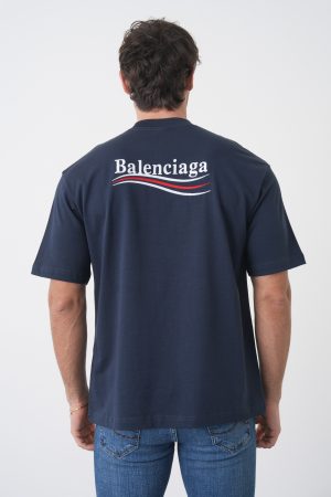 Balenciaga 'Political Campaign' Embroidered T-Shirt
