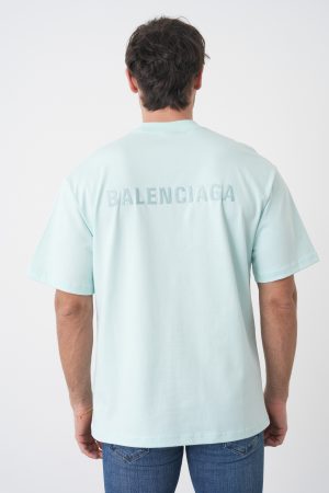 Balenciaga Logo Embroidered T-Shirt