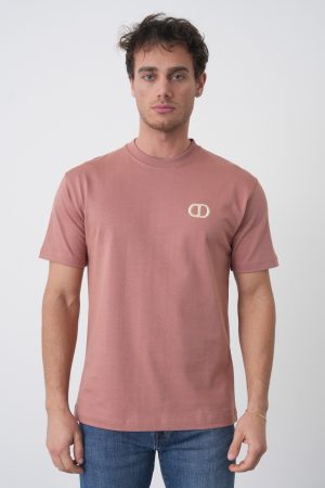 Christian Dior 'CD Icon' Logo Embroidered T-Shirt