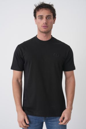 Christian Dior 'CD Icon' Logo Embroidered T-Shirt