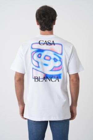 Casablanca 'Heat Map' Logo Print T-Shirt