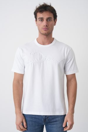Christian Dior Ribbon Embroidered T-Shirt