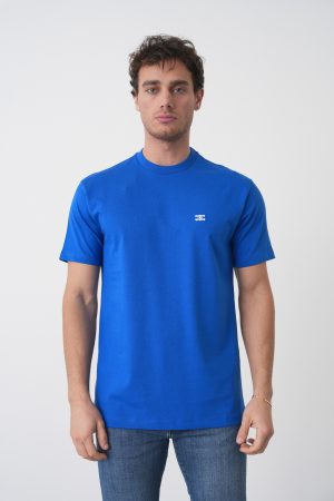 Celine 'Triomphe' Logo Embroidered T-Shirt