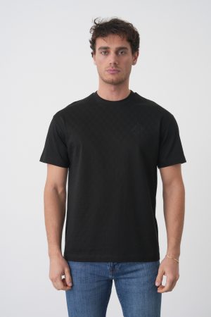 Louis Vuitton 'Damier Cotton Pique' Signature T-Shirt