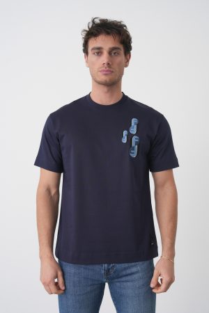 Fendi 'Fendinity Motif' Embroidered T-Shirt