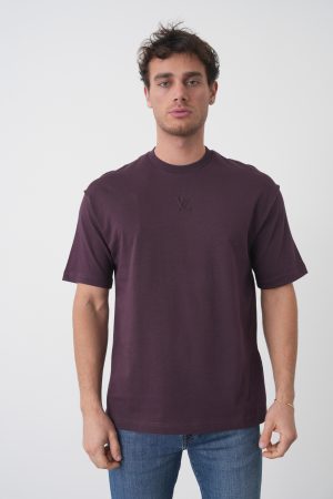 Louis Vuitton 'Embossed LV Logo' T-Shirt