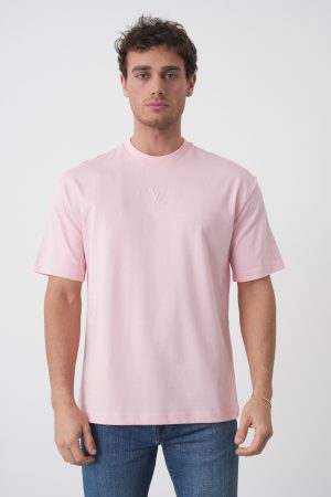 Louis Vuitton 'Embossed LV Logo' T-Shirt