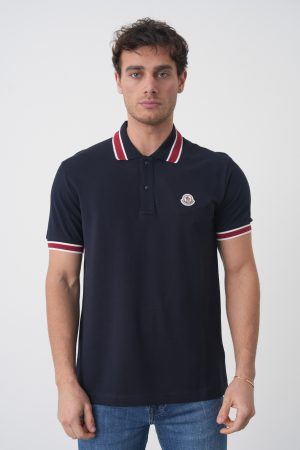 Moncler Logo Patch Polo Shirt