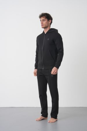 Moncler 'Black' Logo Patch Trainingspak