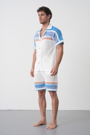 Casablanca 'Tennis Crochet' Zomerset