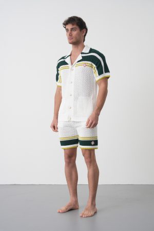 Casablanca 'Tennis Crochet' Zomerset